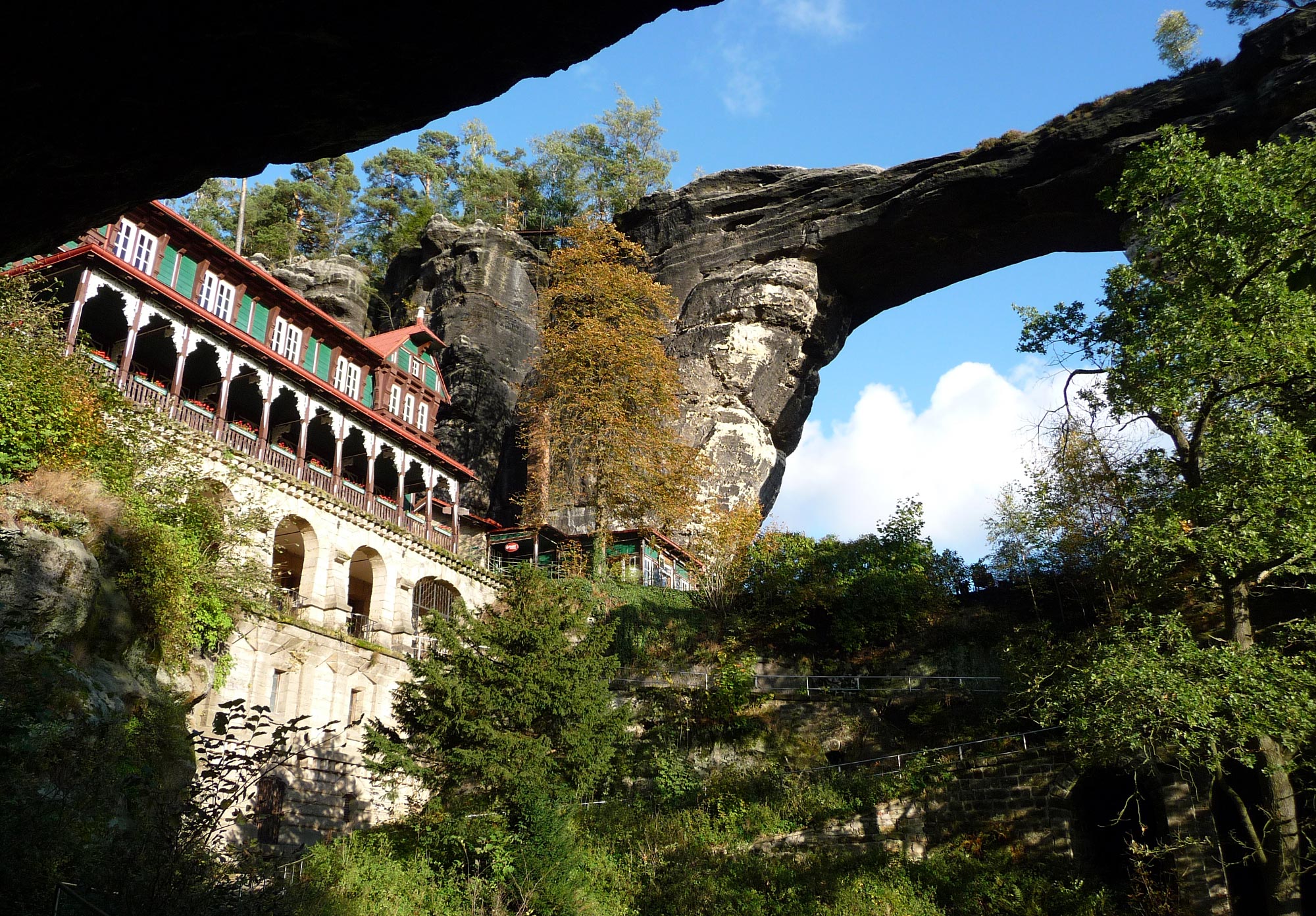Pravčická Brána (Prebischtor), Hřensko (Herrnskretschen)